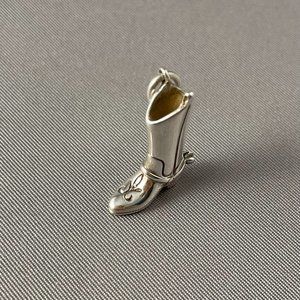 RARE RETIRED Tiffany & Co. Cowboy Boot Charm